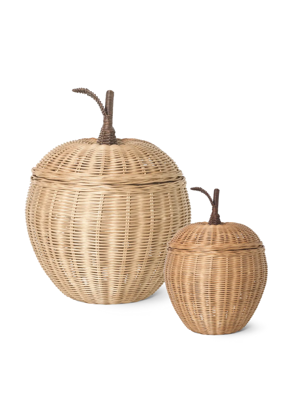Small & Large Apple Braided Storage Gift Set