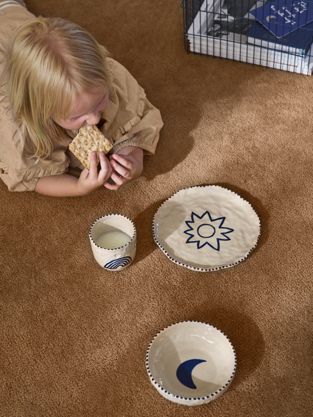 Naive Ceramic Set - Deep Blue