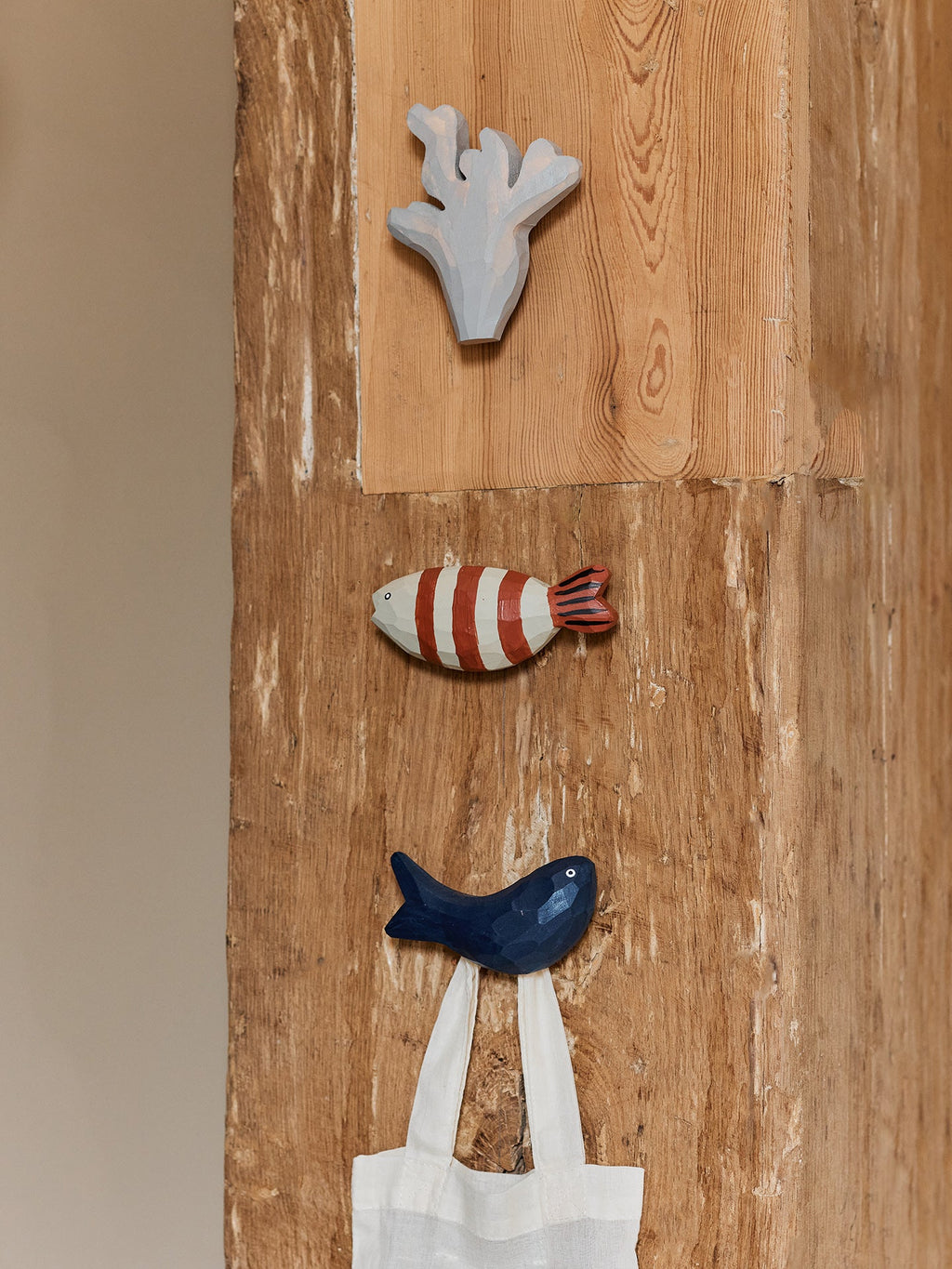 Harbour Hook - Seaweed - Mist Blue
