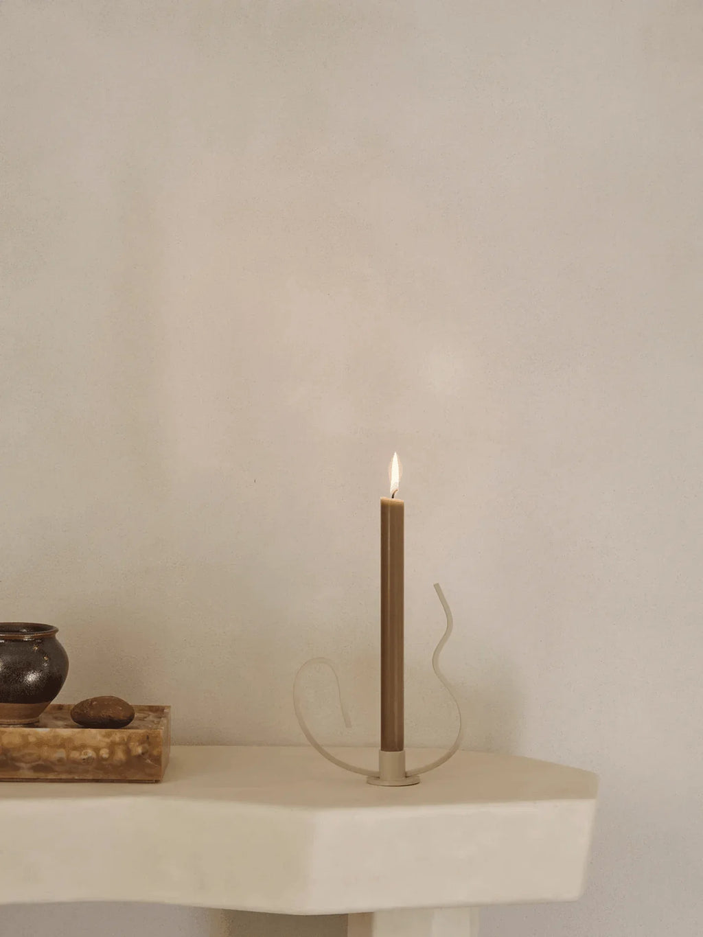 Valse Candle Holder - Low - Cashmere & Pure Candles - Set of 4 - Roseate Blend -  Gift Set