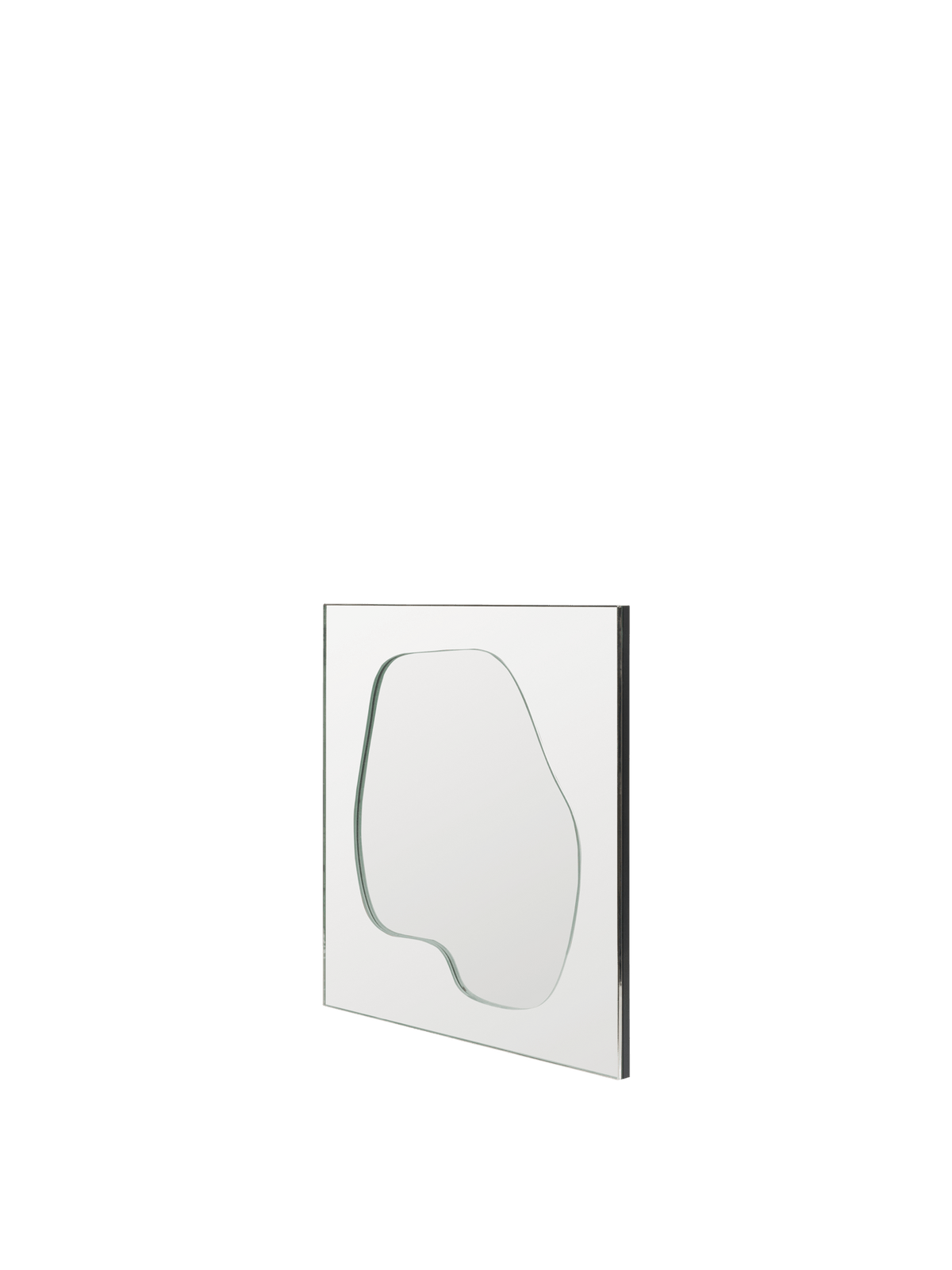 Folia Mirror - Small - Silver