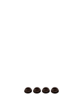 Nube Planter Feet - Set of 4 - Carob Brown