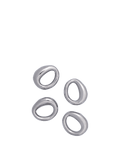 Orrith Napkin Rings - Set of 4 - Silver