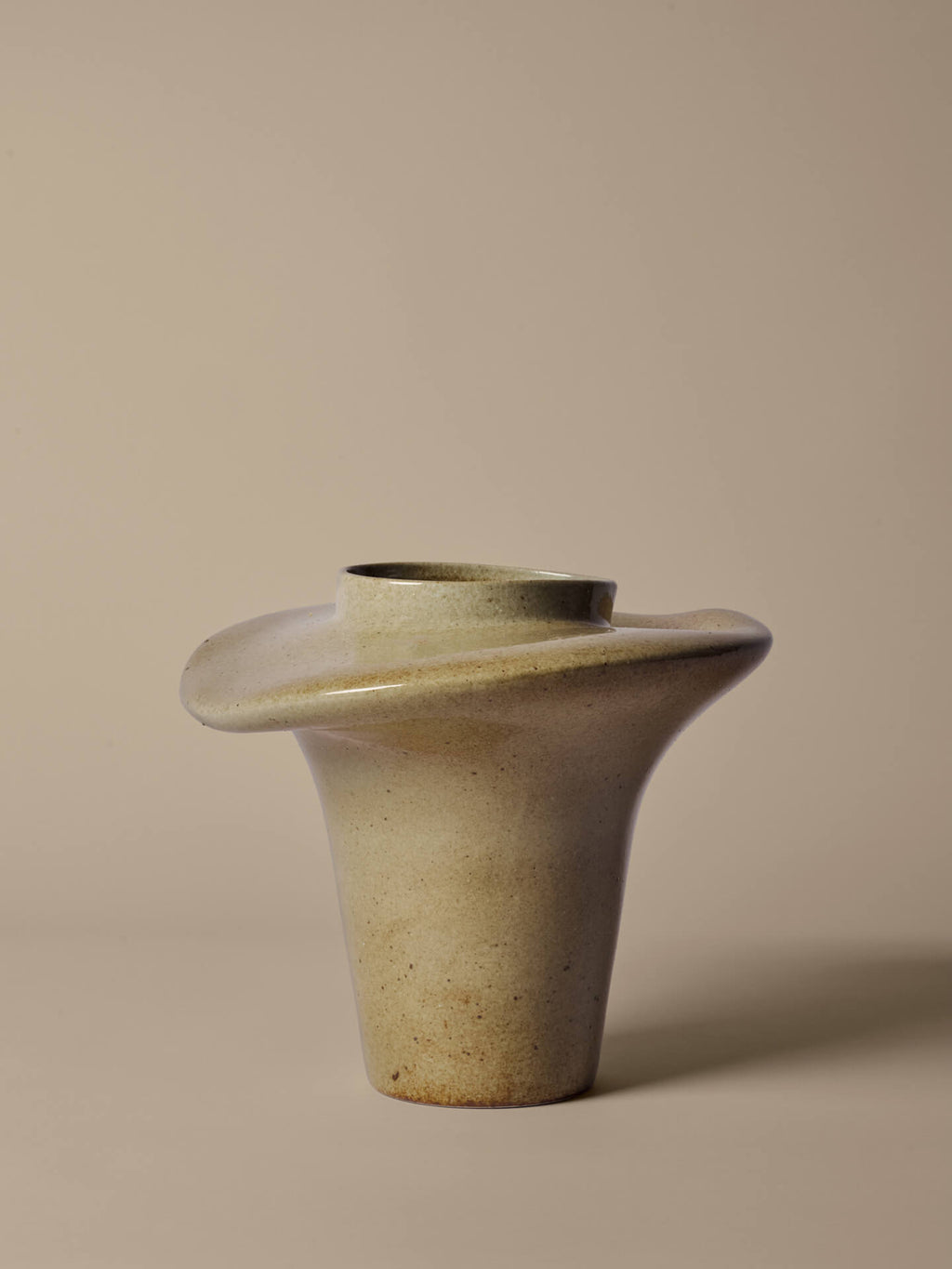 Evio Vase - Large - Elm Green
