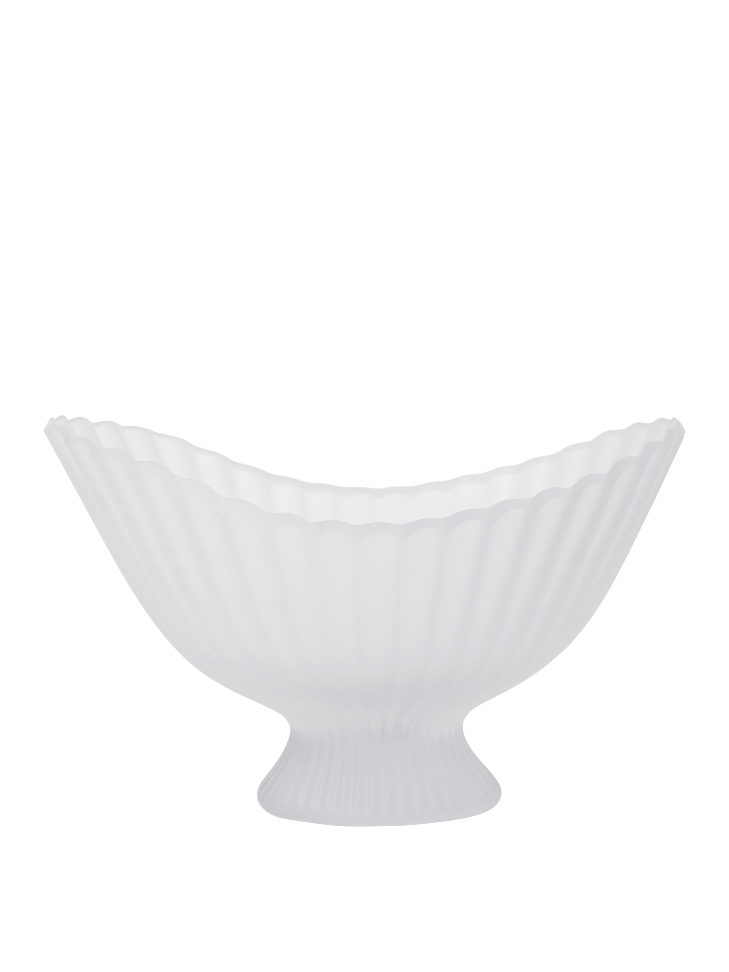 Fountain Glass Centrepiece - Frosted
