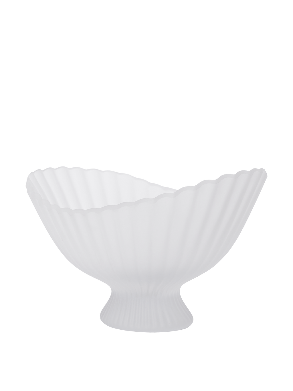 Fountain Glass Centrepiece - Frosted