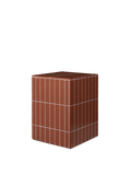 Pillar Side Table - Brown