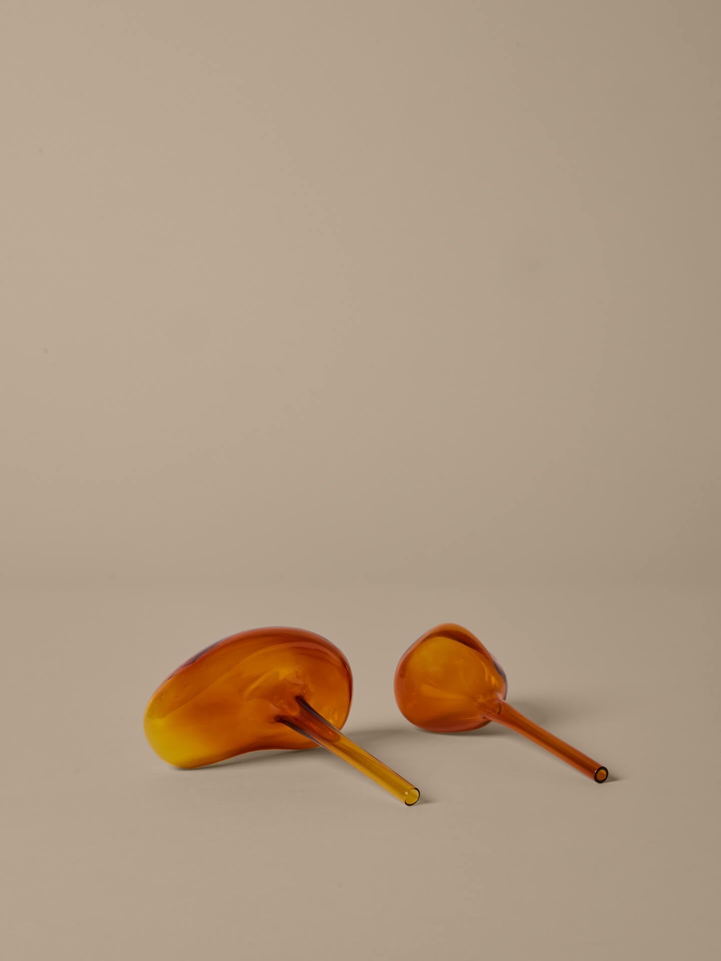 Mercury Water Globes - Set of 2 - Amber