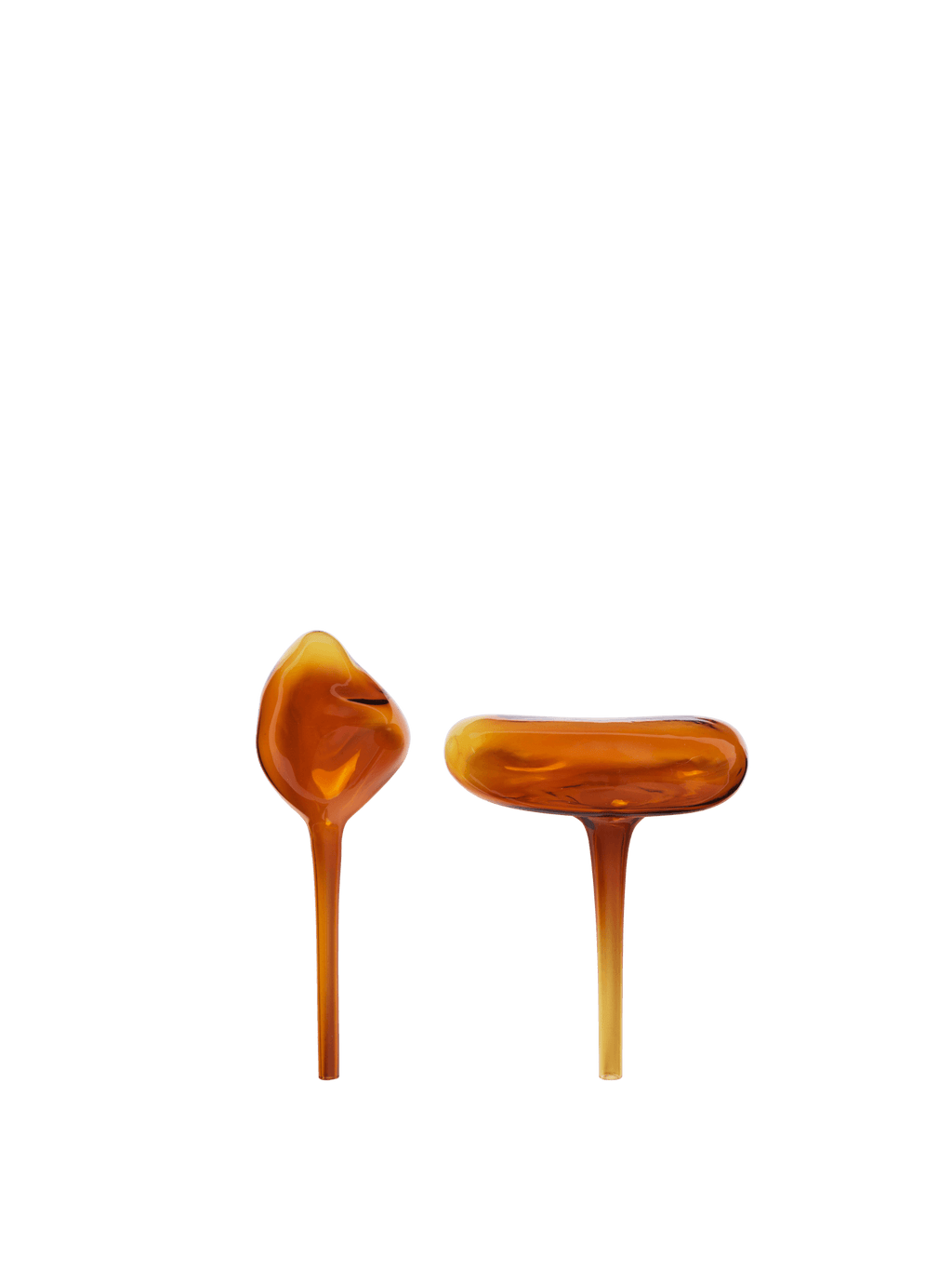 Mercury Water Globes - Small - Set of 2 - Amber