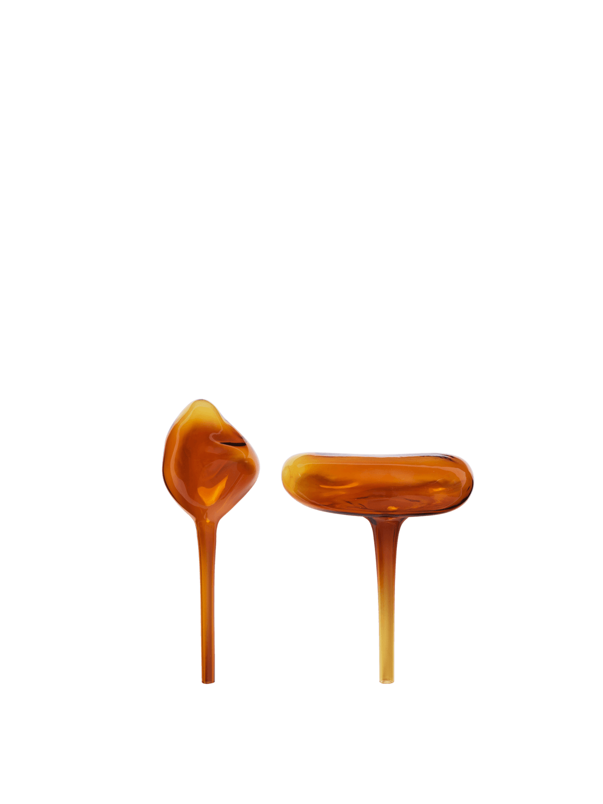 Mercury Water Globes - Small - Set of 2 - Amber