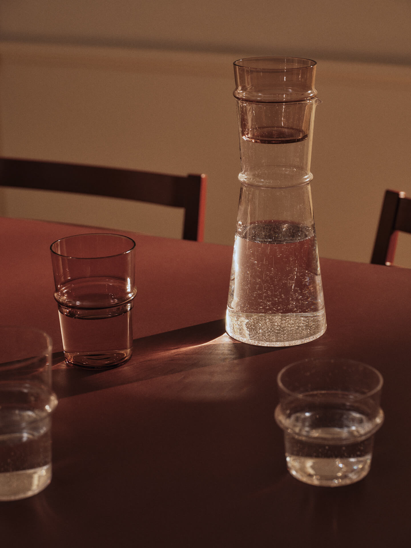 Boya Carafe - Clear with Bubbles