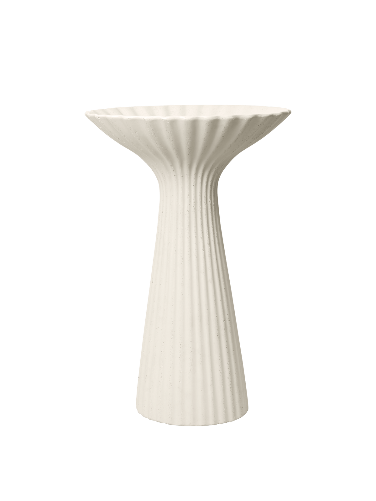 Fountain Pedestal Bowl - Ivory