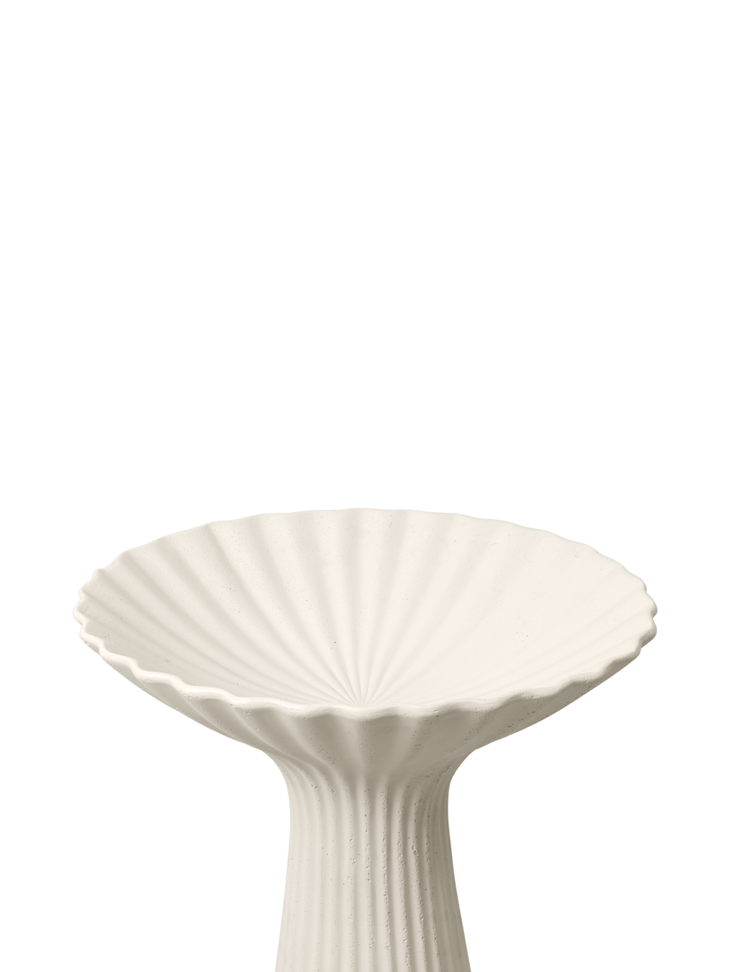 Fountain Pedestal Bowl - Ivory