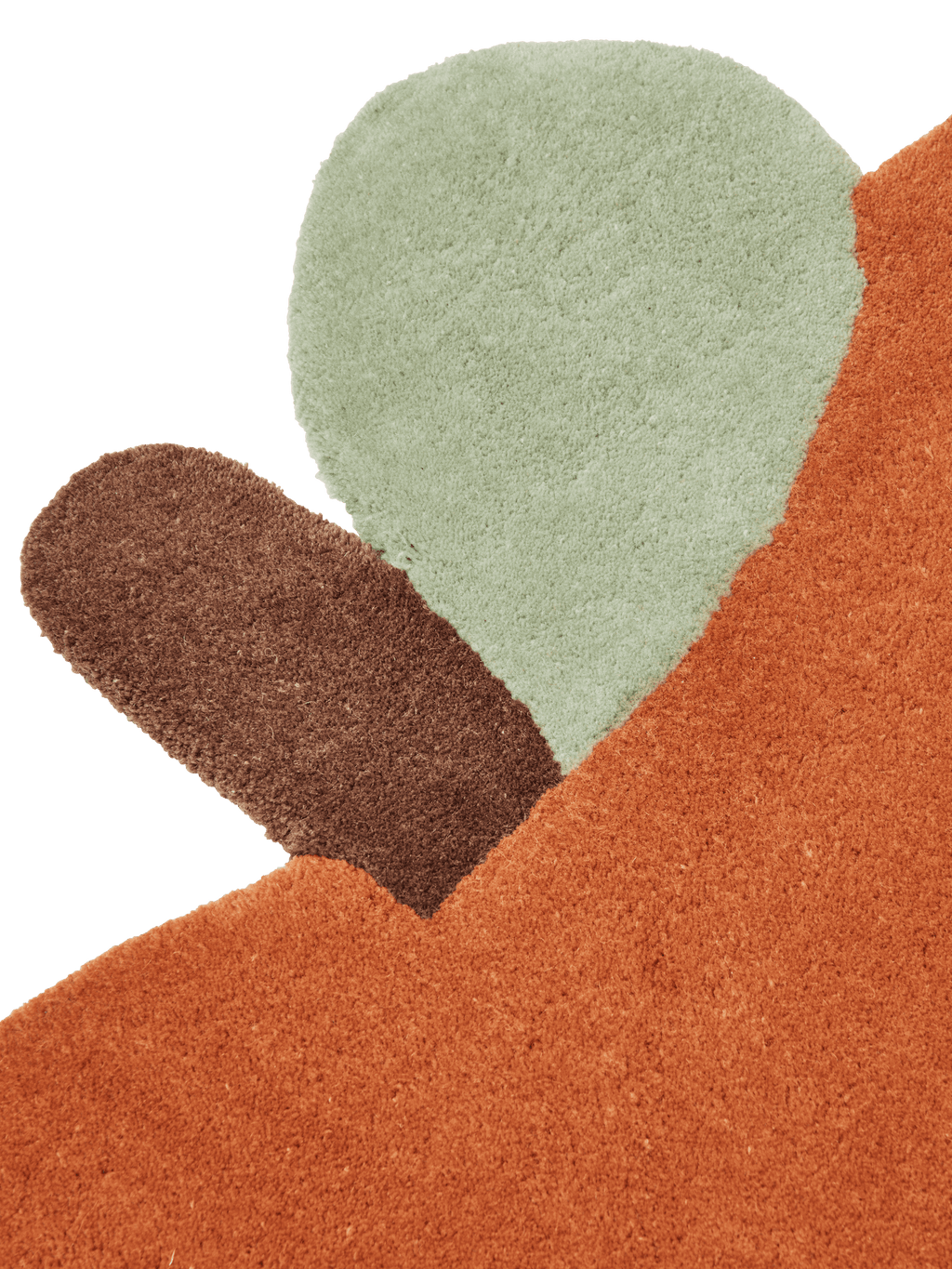 Apple Tufted Rug - Brown Clay