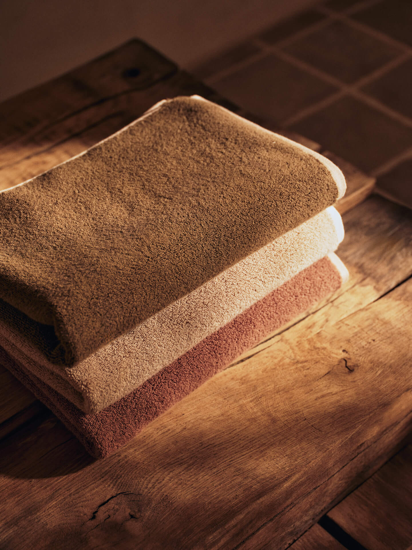 Ekko Hand Towel - Mocha/Cashmere