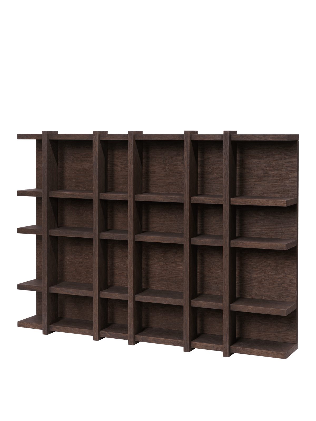 Tilem Shelf - 6x4 - Dark Stained Oak