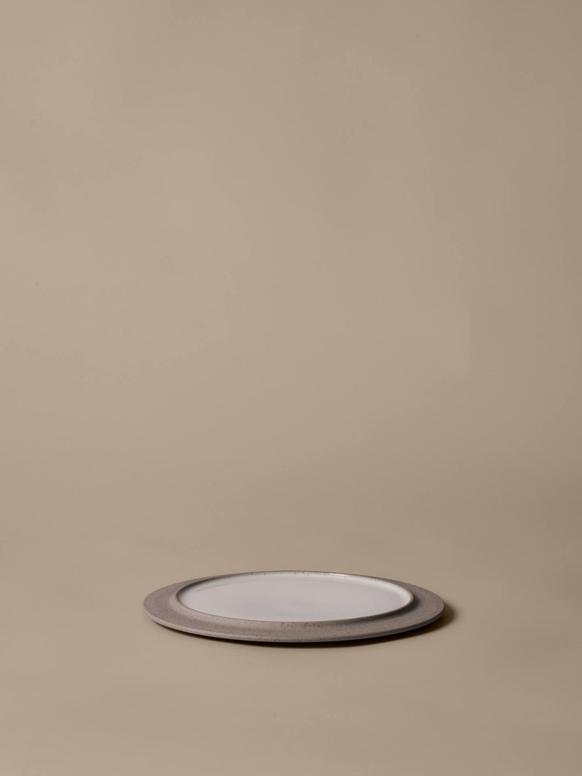 Sonae Side Plates - Ø25 - Set of 2 - Grey/White