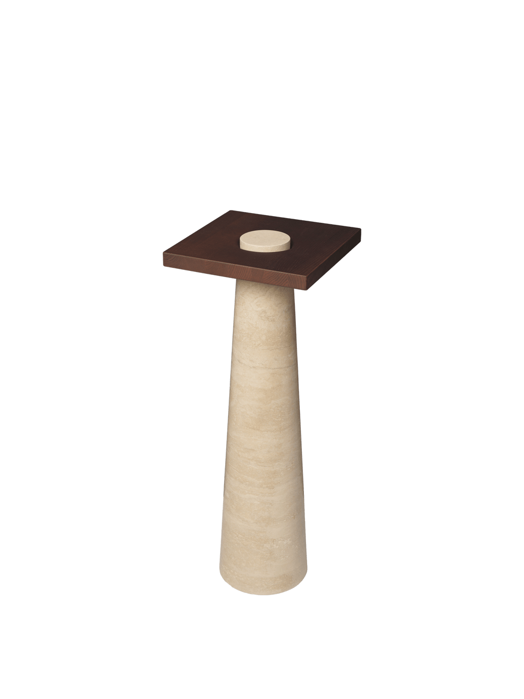 Grova Pedestal - Travertine