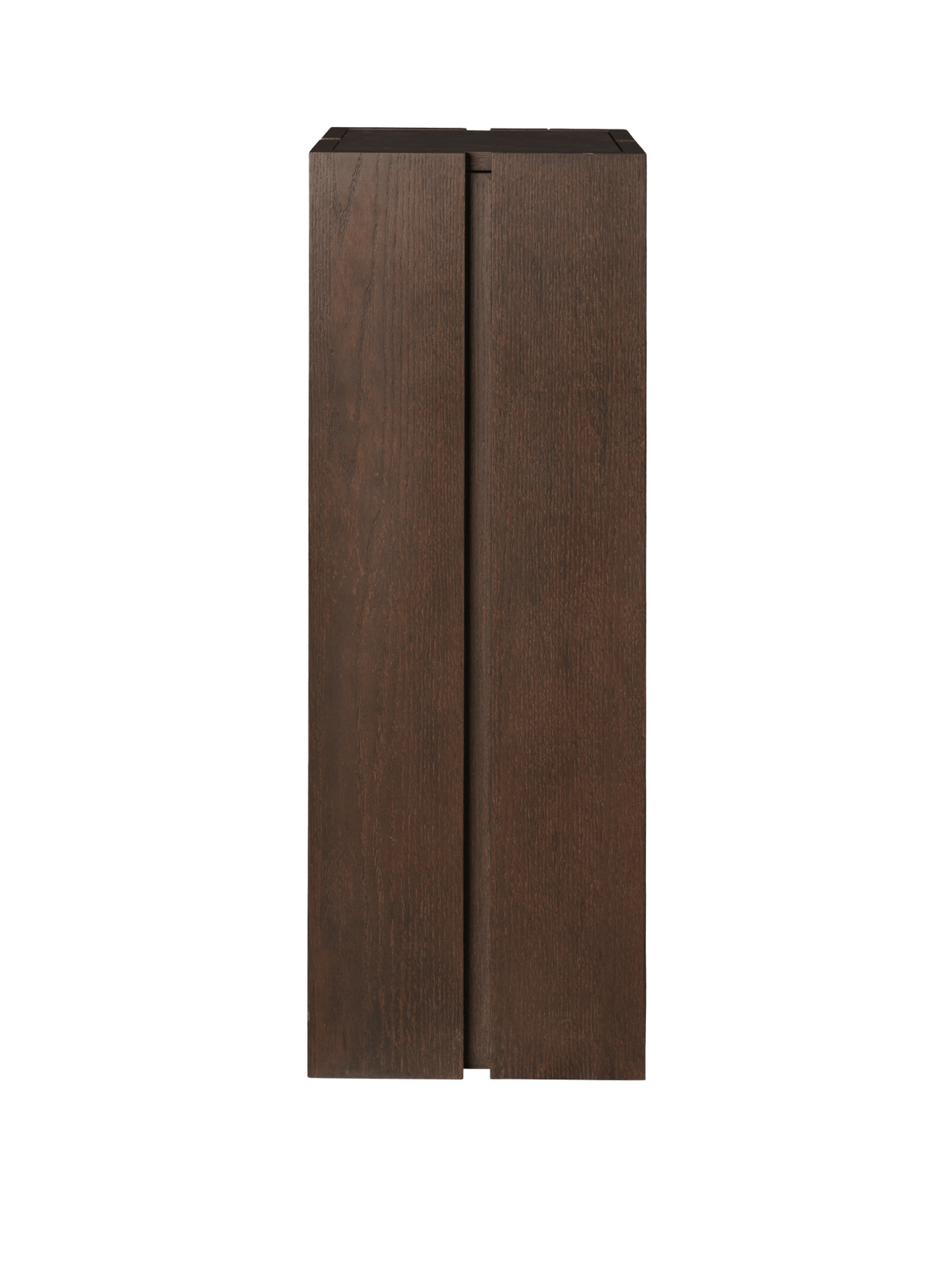 Parcel Pedestal - Dark Stained Oak