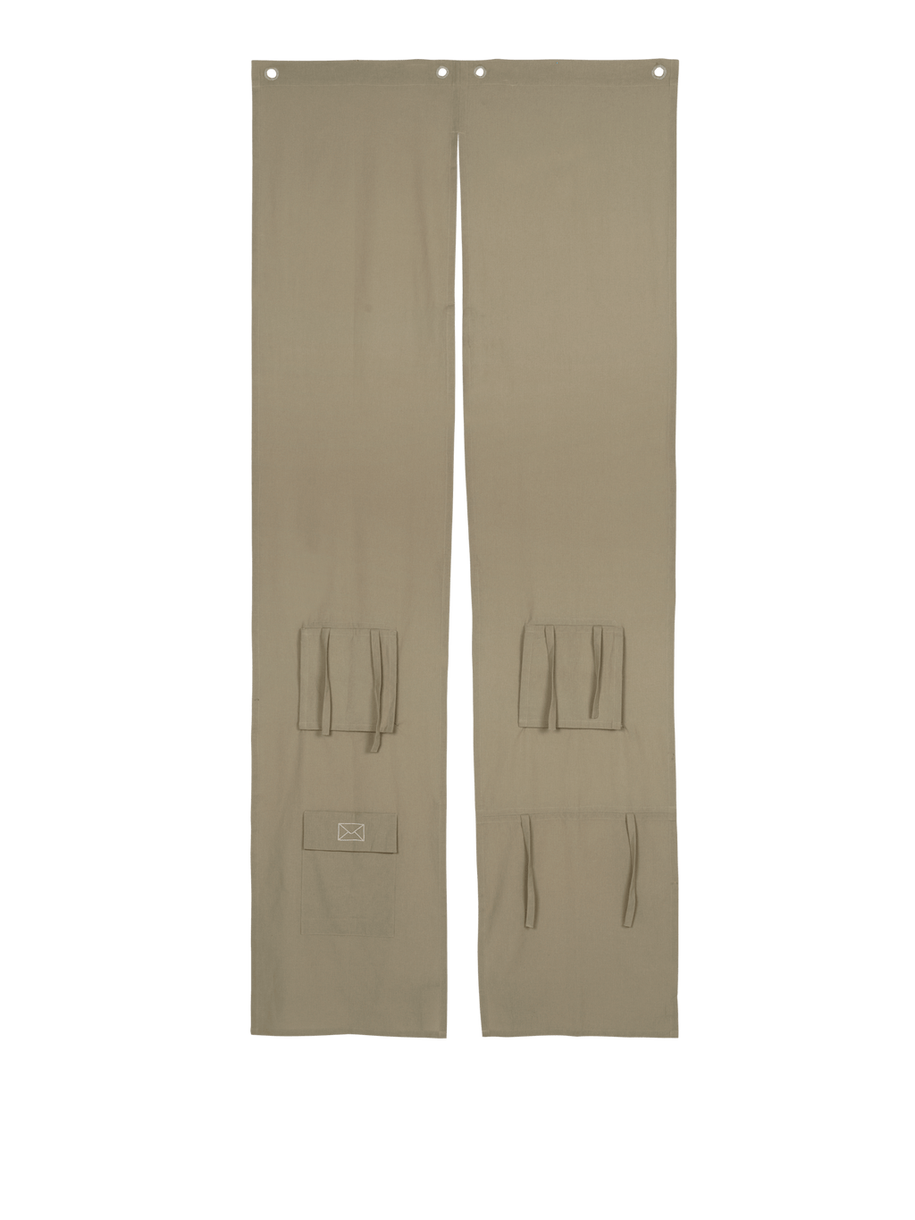 Settle Door Curtain - Elm Green