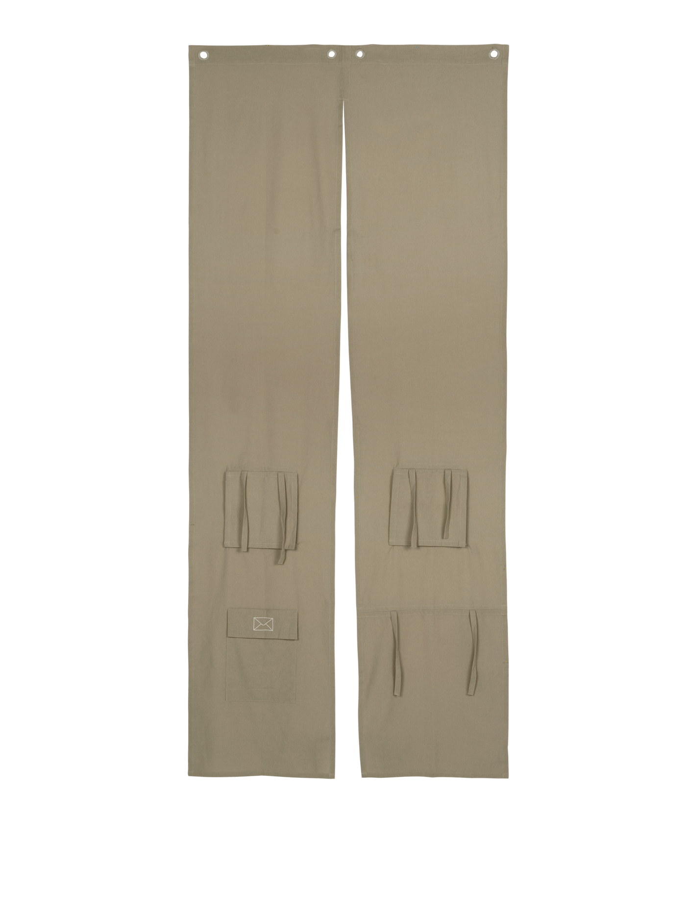 Settle Door Curtain - Elm Green