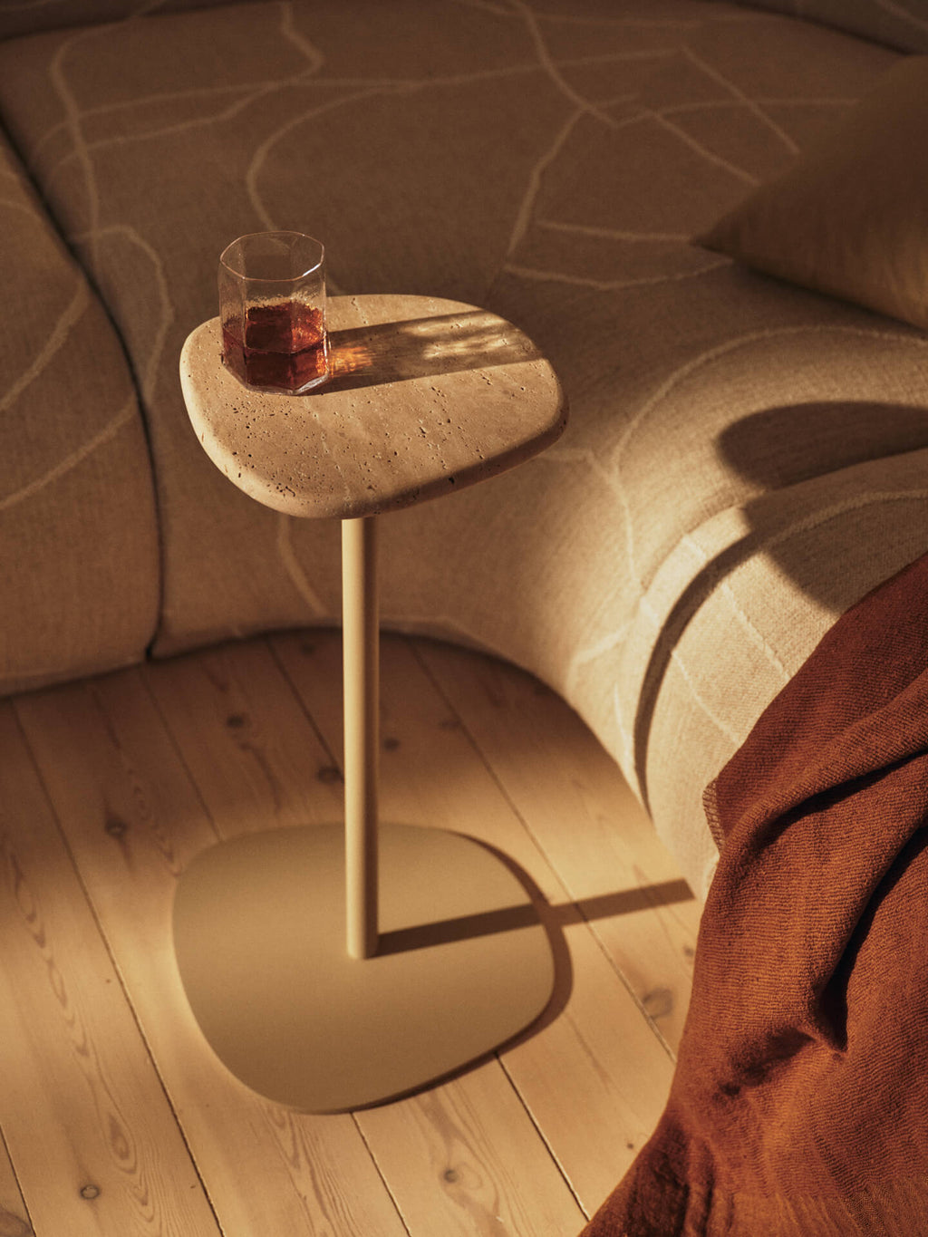 Plyo Accent Table - Light Cashmere