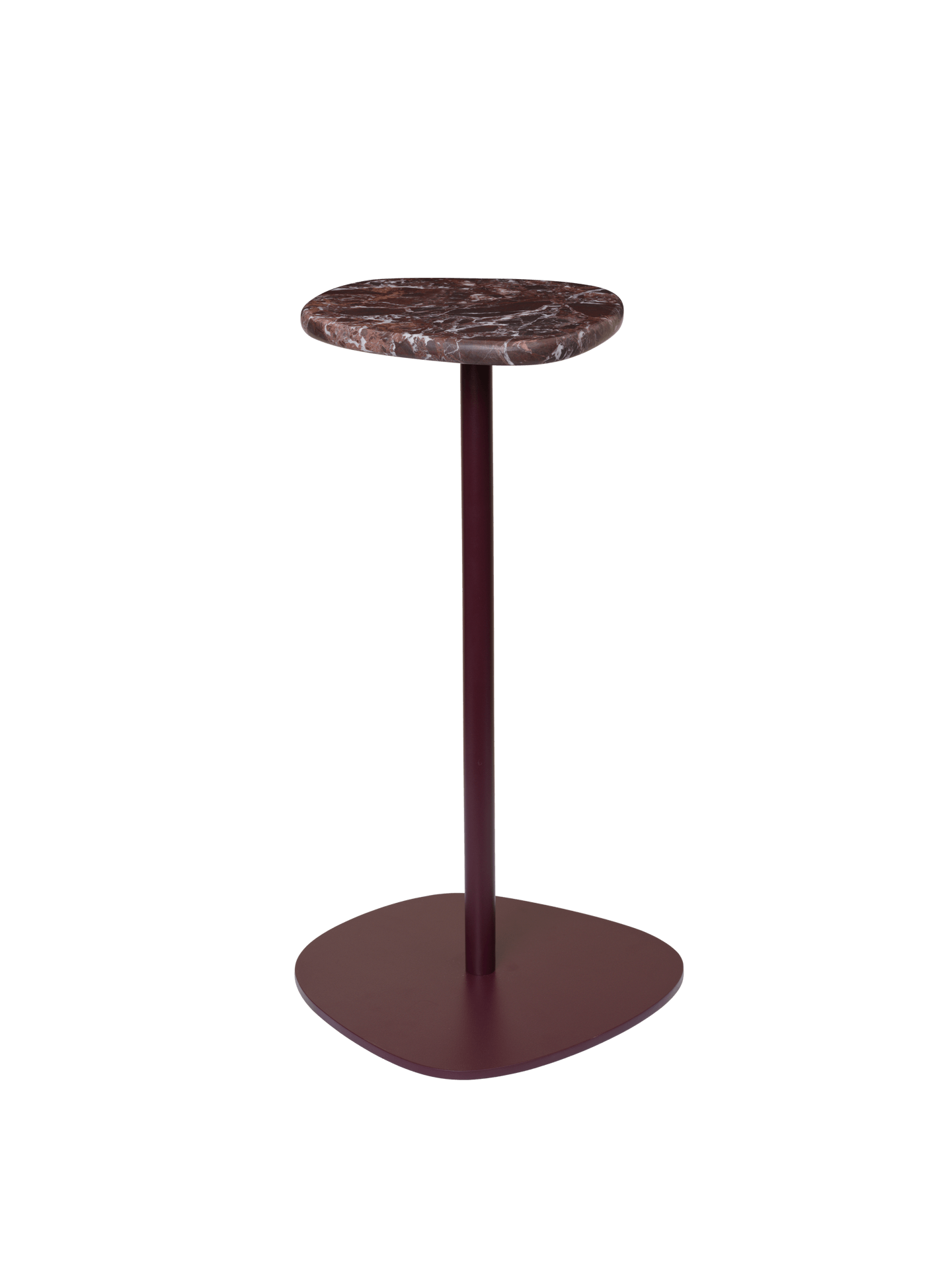 Plyo Accent Table - Dark Grape