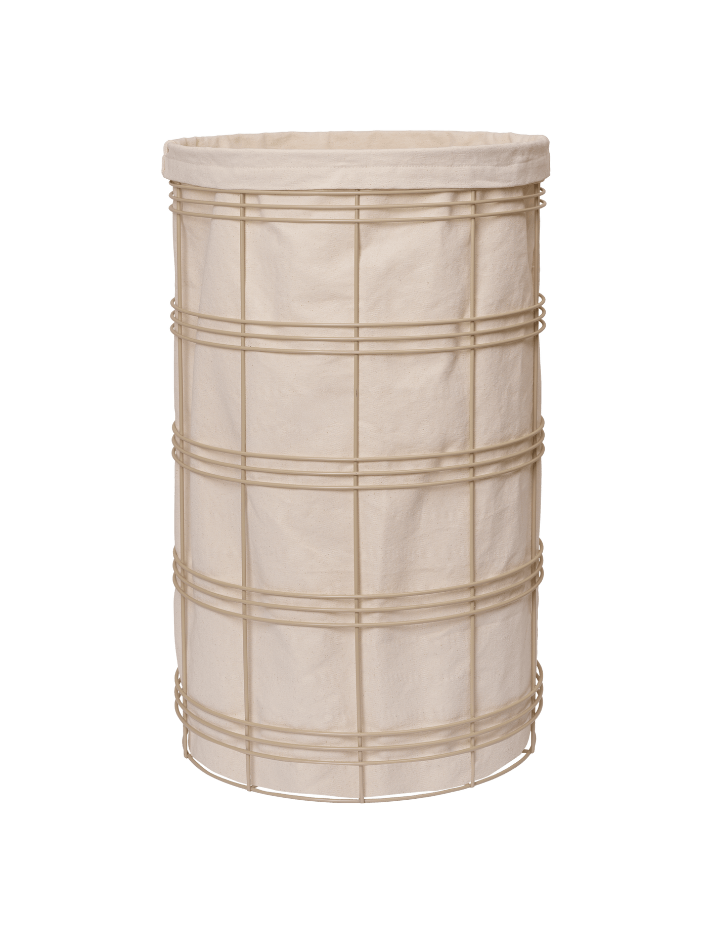 Fio Laundry Basket - Cashmere/Natural