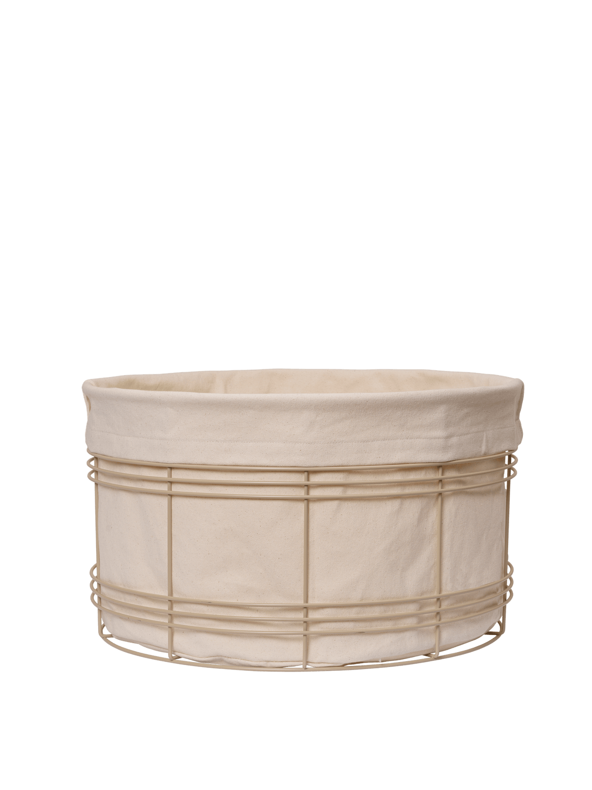 Fio Basket - Low - Cashmere/Natural
