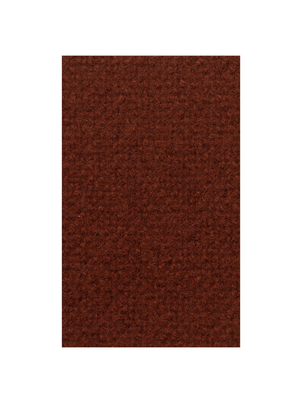 Fabric Sample - Tonus - Red Brown