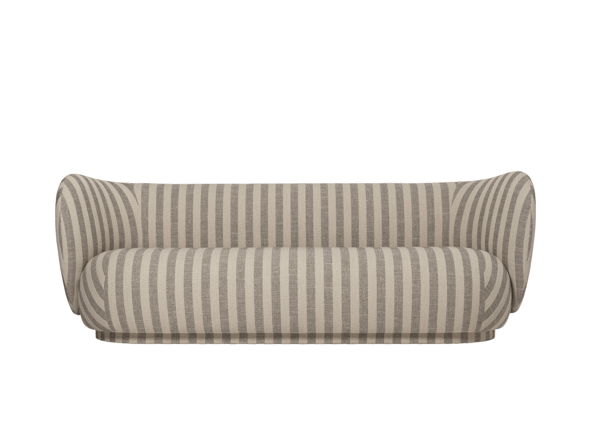 Rico Sofa 3-seater - Louisiana - Sand/Off-White - US