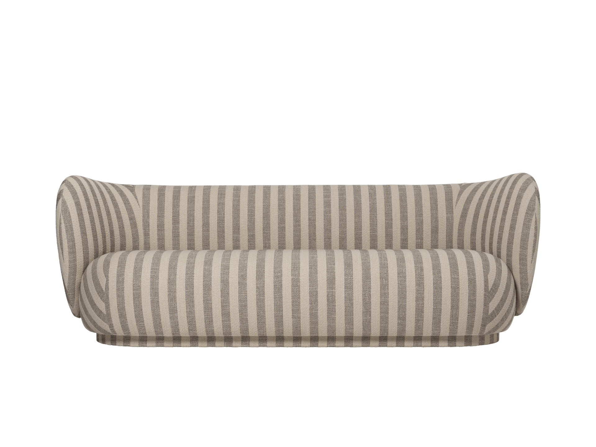 Rico Sofa 3-seater - Louisiana - Sand/Off-White - US