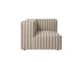 Catena Sofa Connect Corner L200 - Louisiana - Sand/Off-White - US