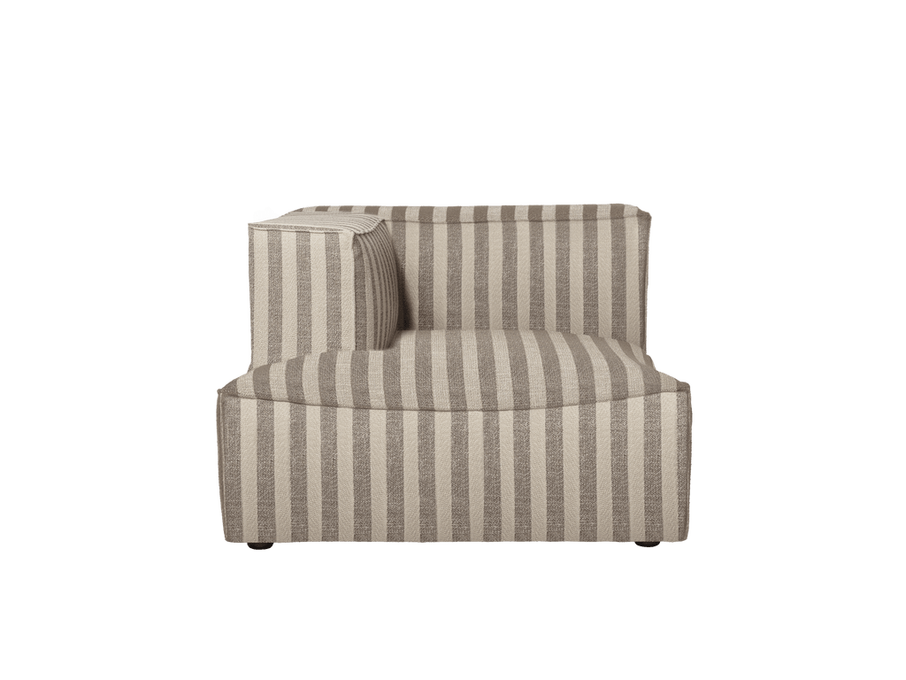 Catena Sofa Chaise Longue Left L600 - Louisiana - Sand/Off-White - US
