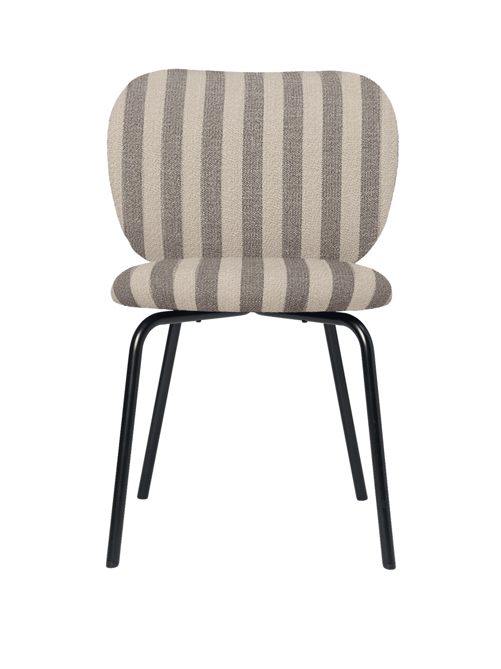 Rico Chair - Black - Louisiana - Sand/Off-White - US