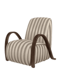 Buur Lounge Chair - Louisiana - Sand/Off-White - US