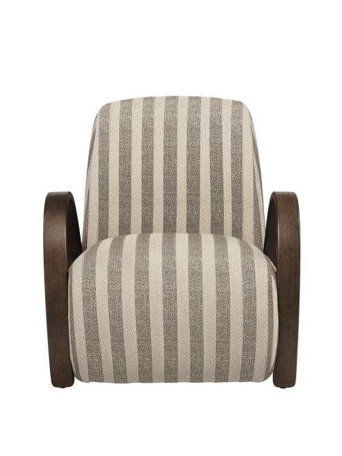 Buur Lounge Chair - Louisiana - Sand/Off-White - US