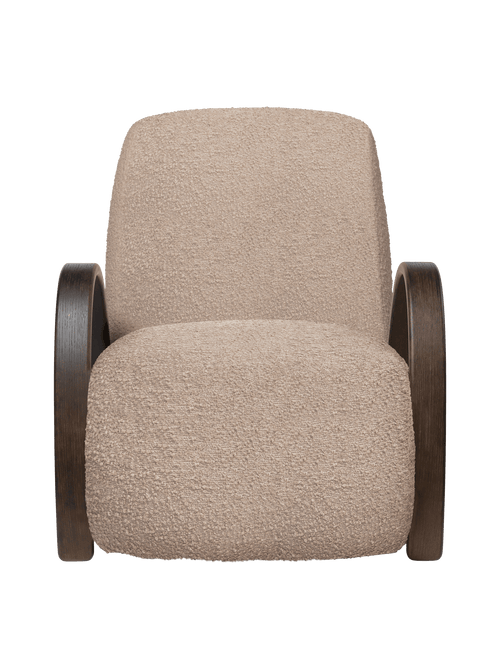 Buur Lounge Chair - Raw Bouclé - Natural - US