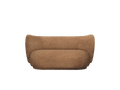 Rico Sofa 2-seater - Raw Bouclé - Tan - US