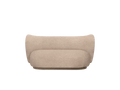 Rico Sofa 2-seater - Raw Bouclé - Natural - US