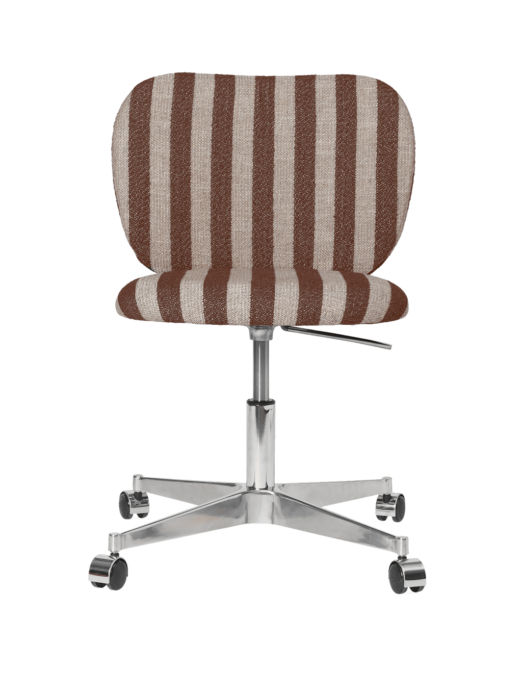 Rico Chair - Castors - Louisiana - Sand/Chocolate - US