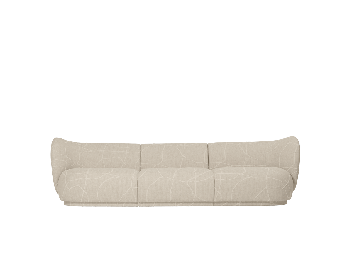 Rico Sofa Armrest Right - Can Lis - Sand/Off-White - US