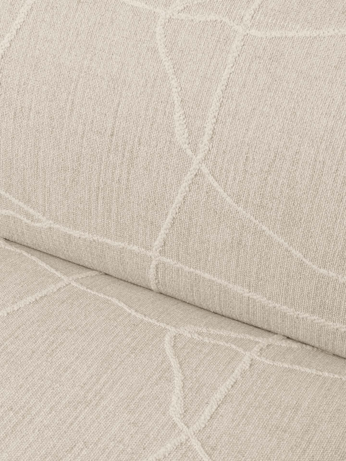 Rico Sofa Armrest Right - Can Lis - Sand/Off-White - US