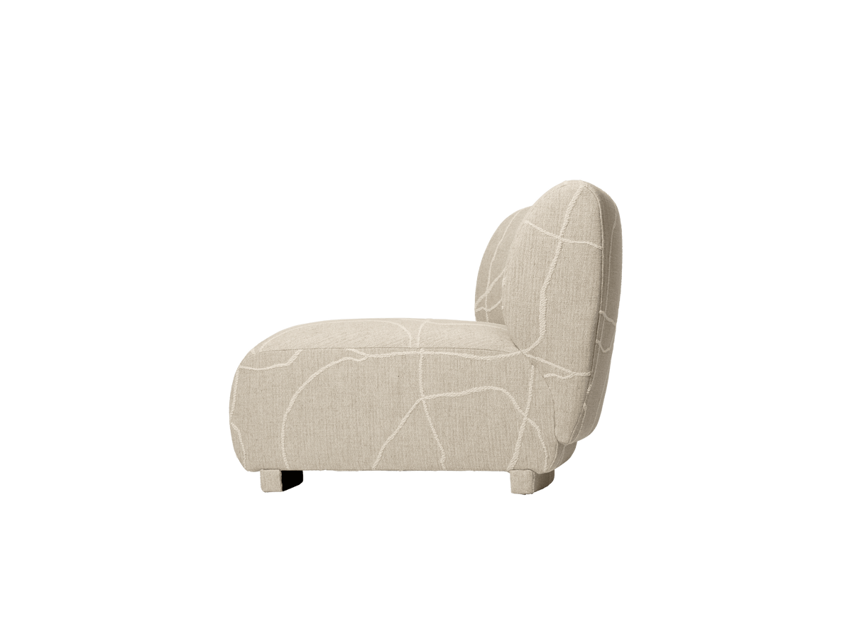 Rico Sofa Corner - Narrow - Can Lis - Sand/Off-White - US