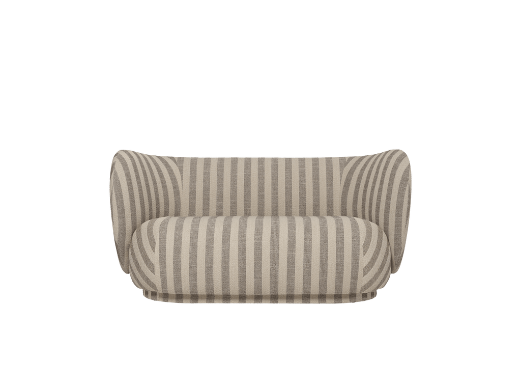 Rico Sofa 2-seater - Louisiana - Sand/Off-White - US