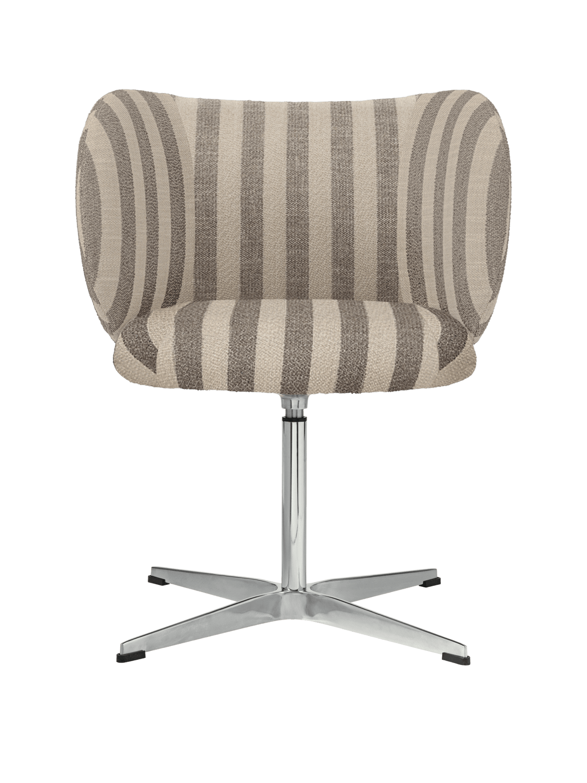 Rico Dining Chair - Swivel - Louisiana - Sand/Off-White - US