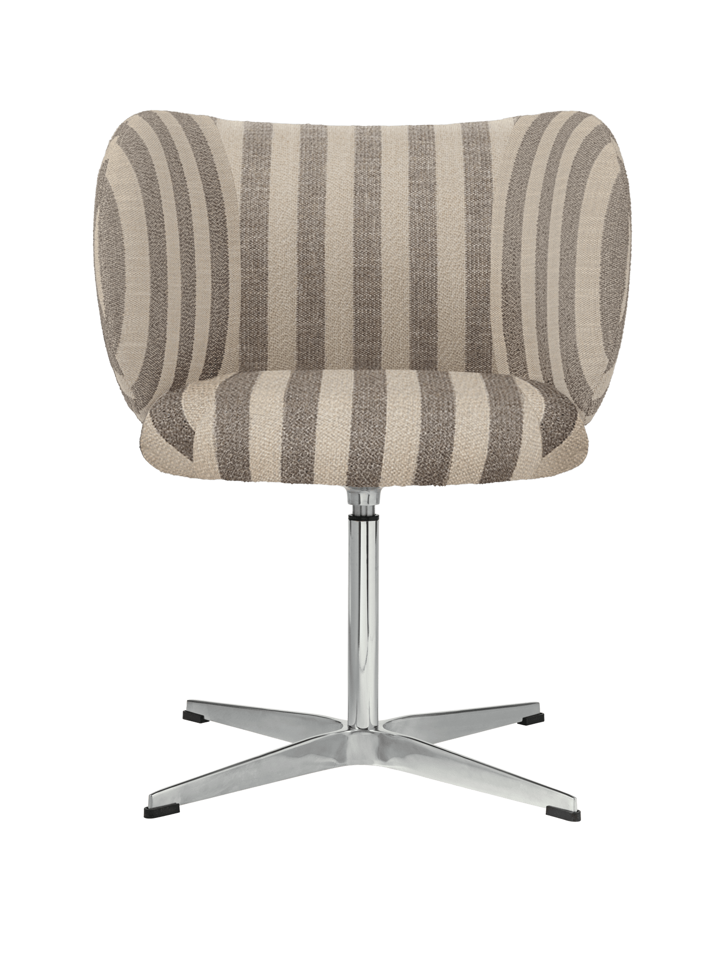 Rico Dining Chair - Swivel - Louisiana - Sand/Off-White - US