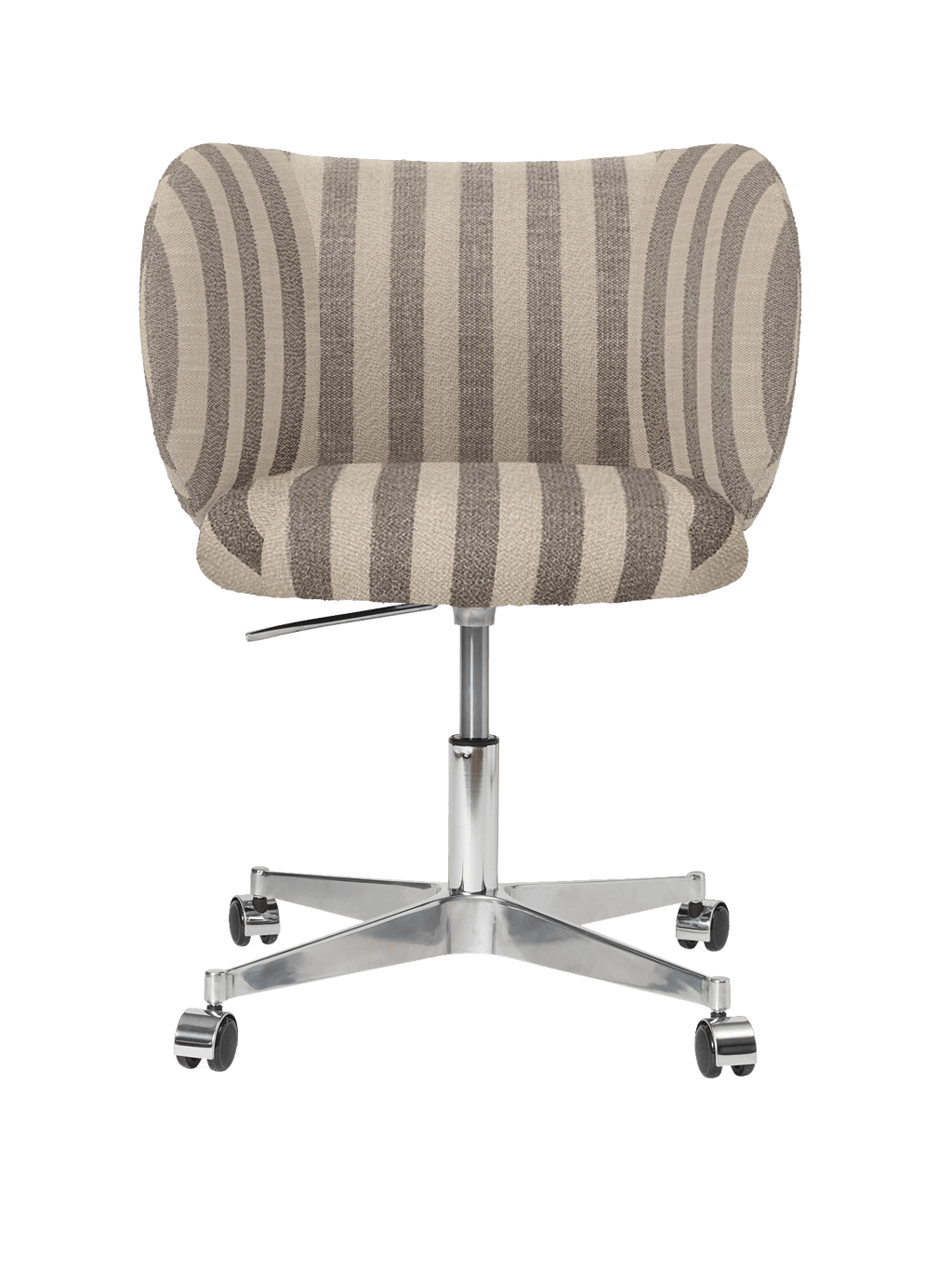 Rico Dining Chair - Castors - Louisiana - Sand/Off-White - US