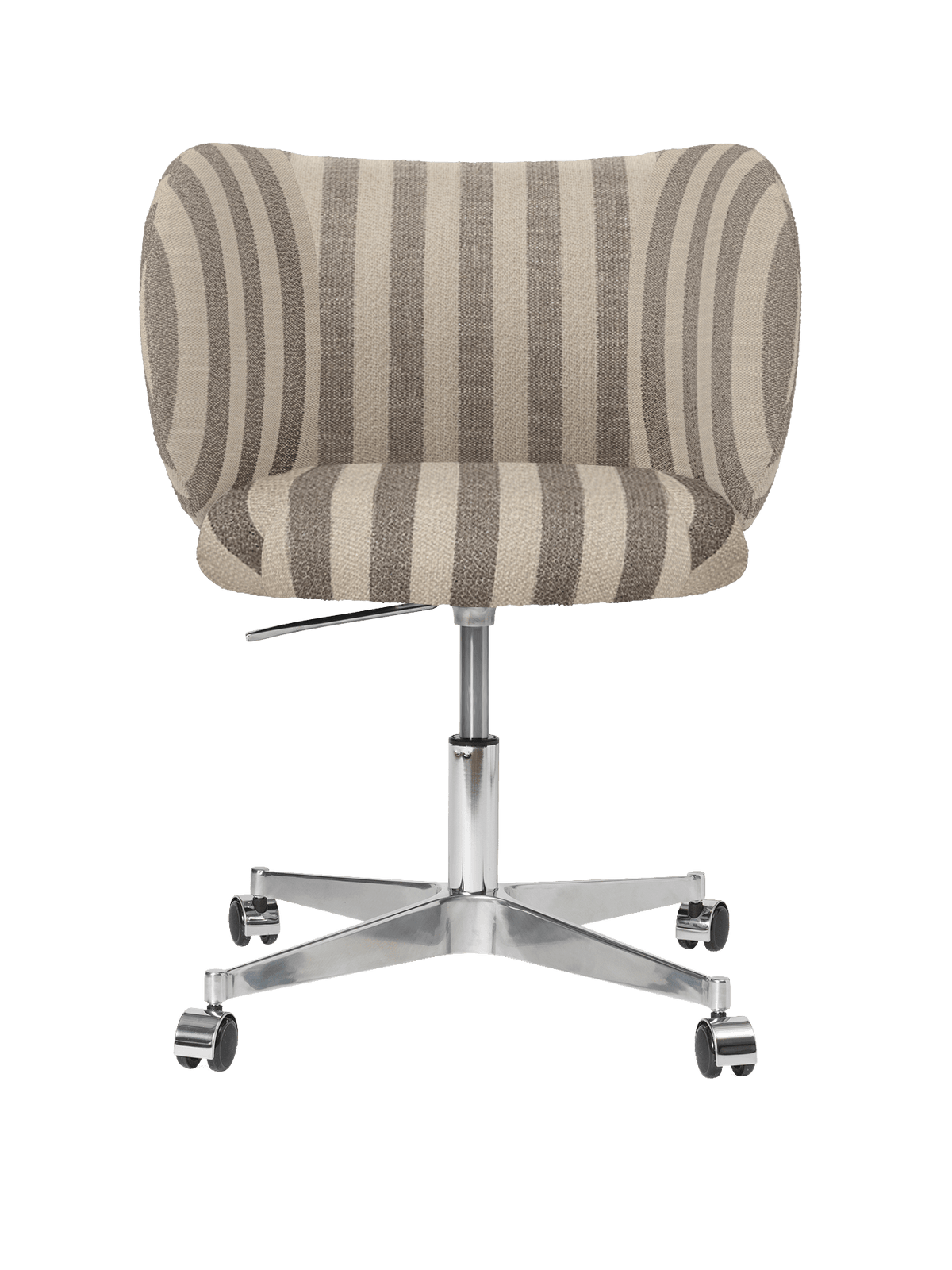 Rico Dining Chair - Castors - Louisiana - Sand/Off-White - US