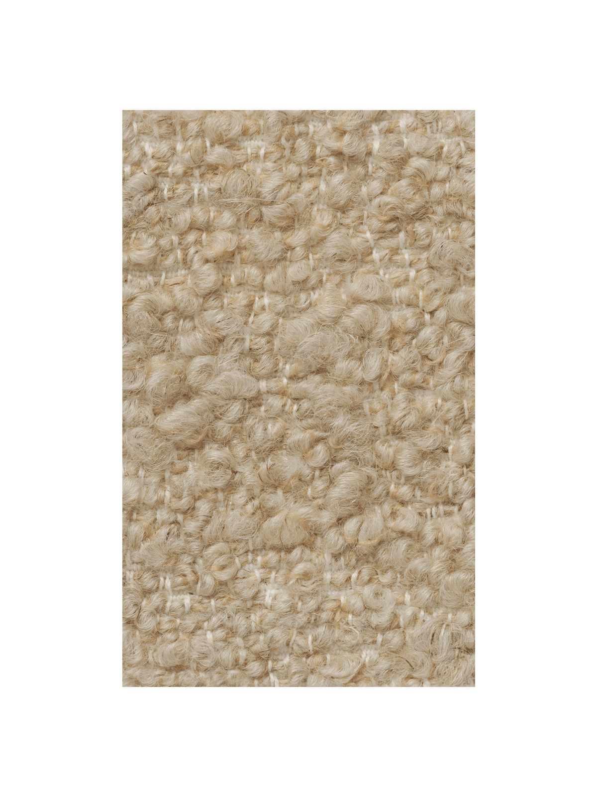 Fabric Sample - Raw Bouclé - Natural
